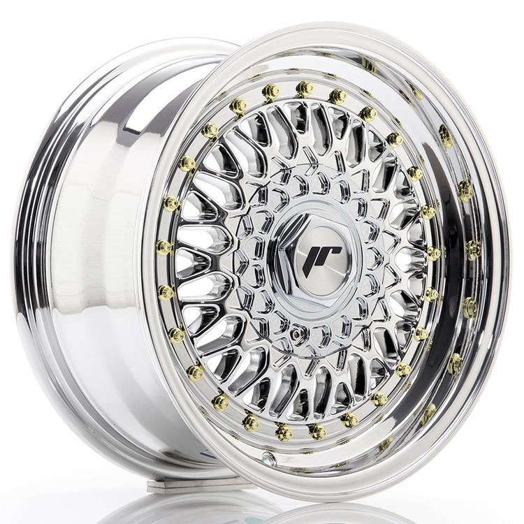 JR Wheels JR9 aluminiumsfælg i Sølv, 15"