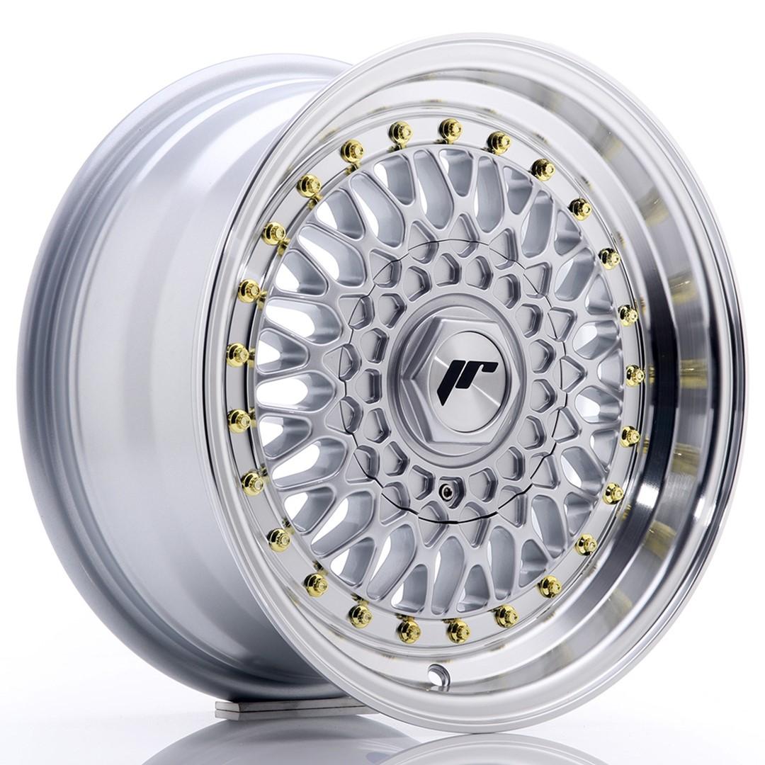 JR Wheels JR9 aluminiumsfelg i Sølv, 15"