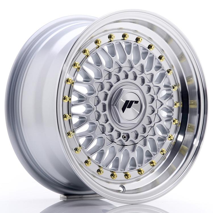 JR Wheels JR9 aluminiumsfælg i Sølv, 15"