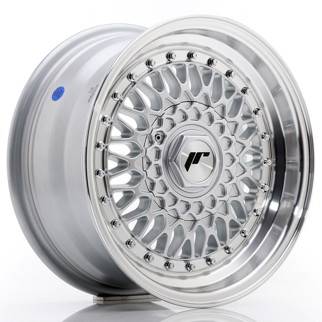 JR Wheels JR9 aluminiumsfælg i Sølv, 15"