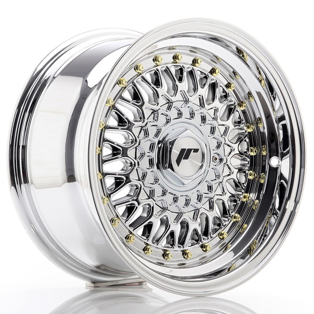 JR Wheels JR9 aluminiumsfælg i Sølv, 15"