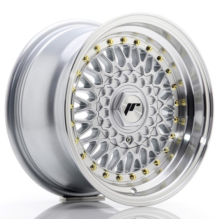JR Wheels JR9 aluminiumsfælg i Sølv, 15"