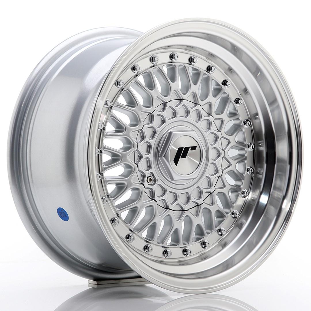 JR Wheels JR9 aluminiumsfælg i Sølv, 15"