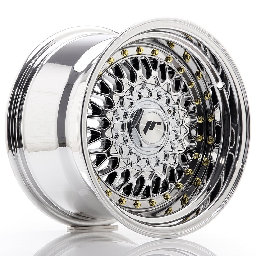 JR Wheels JR9 aluminiumfälg i Silver, 15"