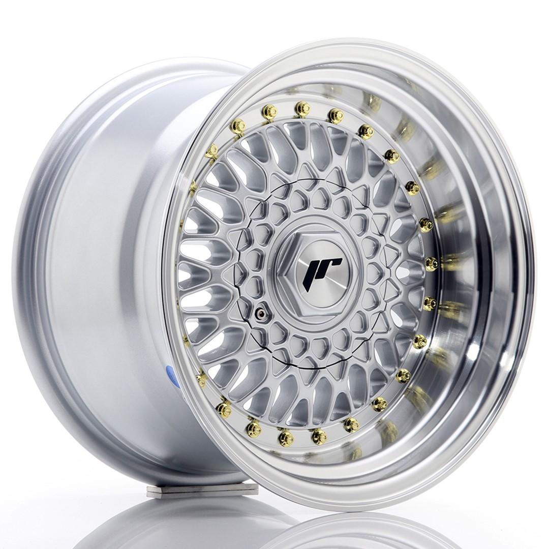 JR Wheels JR9 aluminiumsfælg i Sølv, 15"