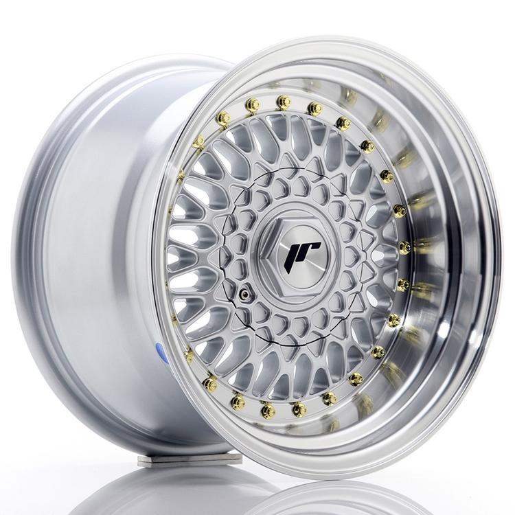 JR Wheels JR9 aluminiumsfælg i Sølv, 15"