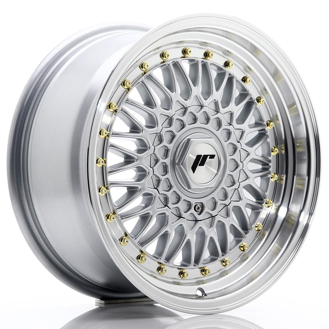 JR Wheels JR9 aluminiumsfælg i Sølv, 16"