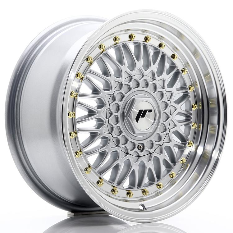 JR Wheels JR9 aluminiumsfælg i Sølv, 16"
