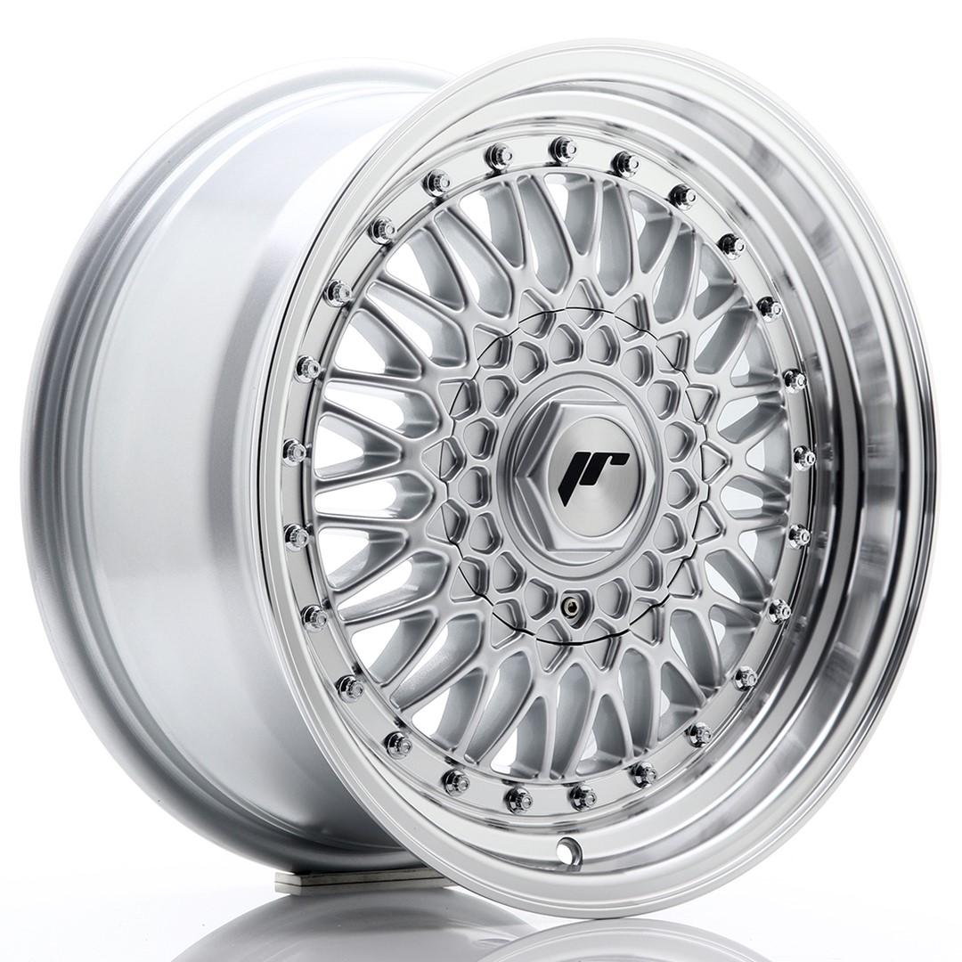 JR Wheels JR9 aluminiumsfælg i Sølv, 16"