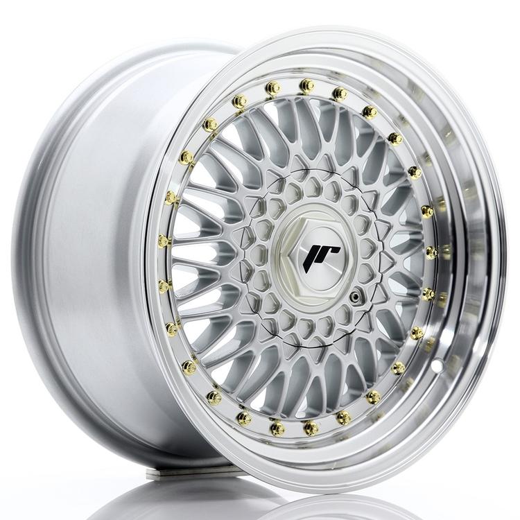 JR Wheels JR9 aluminiumsfælg i Sølv, 16"