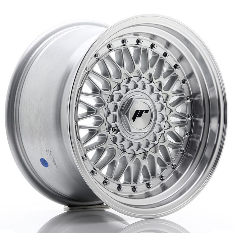 JR Wheels JR9 aluminiumsfælg i Sølv, 16"