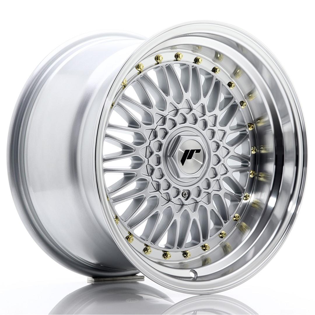 JR Wheels JR9 aluminiumsfælg i Sølv, 17"