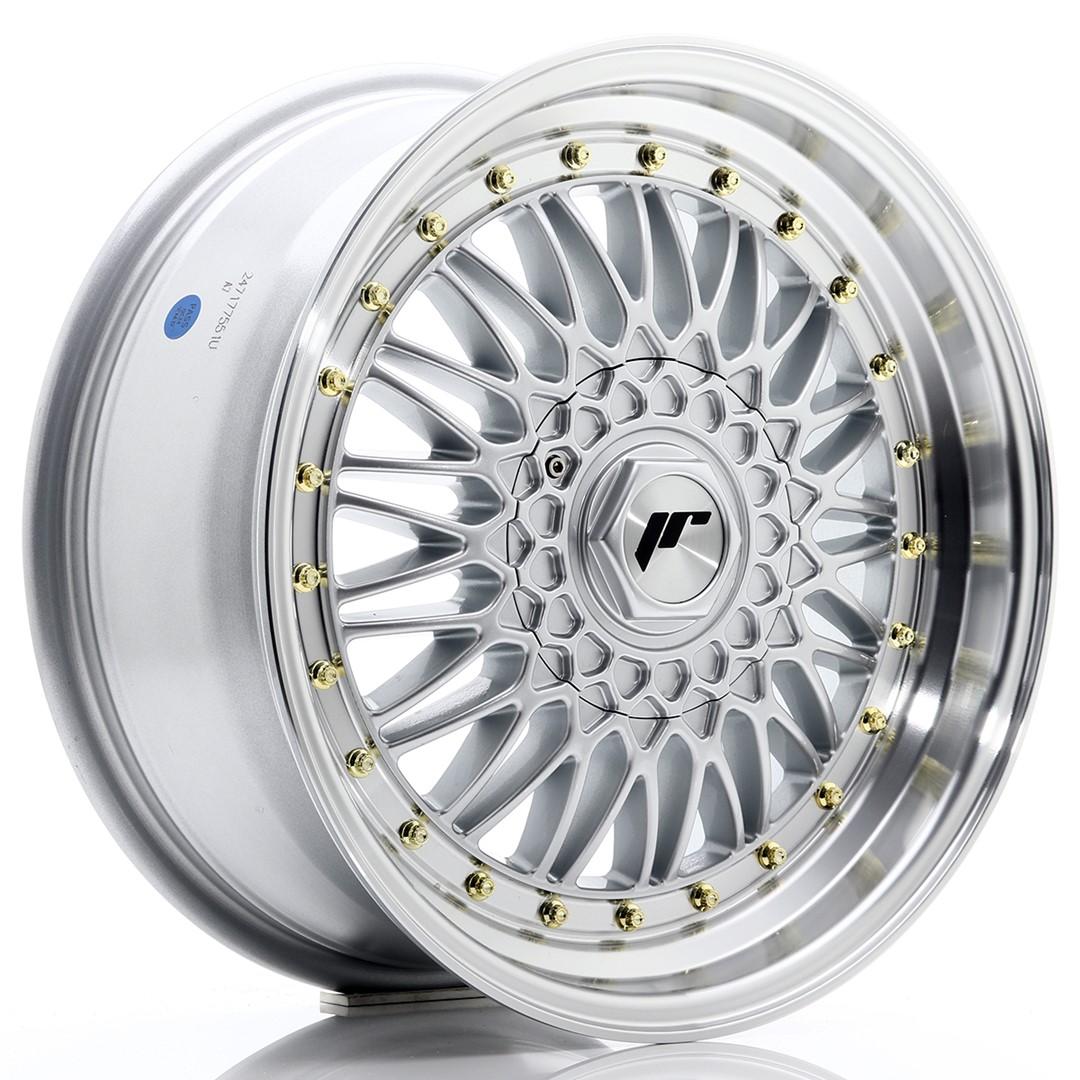 JR Wheels JR9 aluminiumfälg i Silver, 17"
