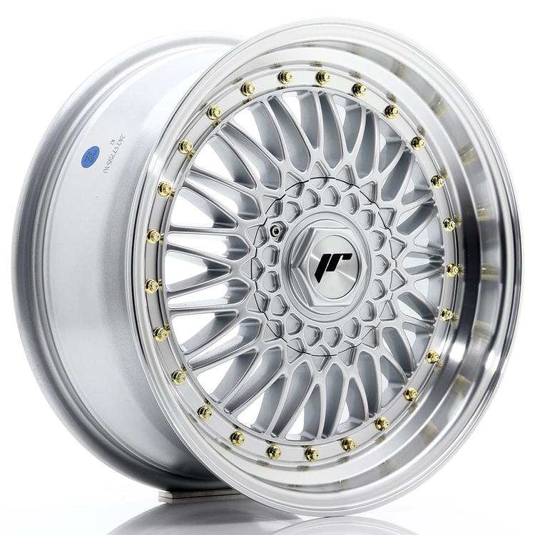 JR Wheels JR9 aluminiumfälg i Silver, 17"