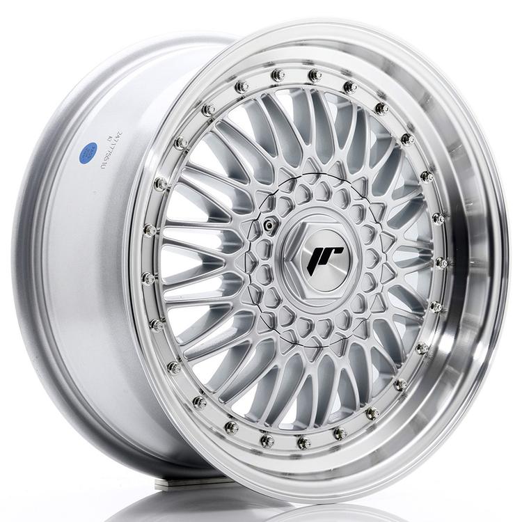 JR Wheels JR9 aluminiumfälg i Silver, 17"