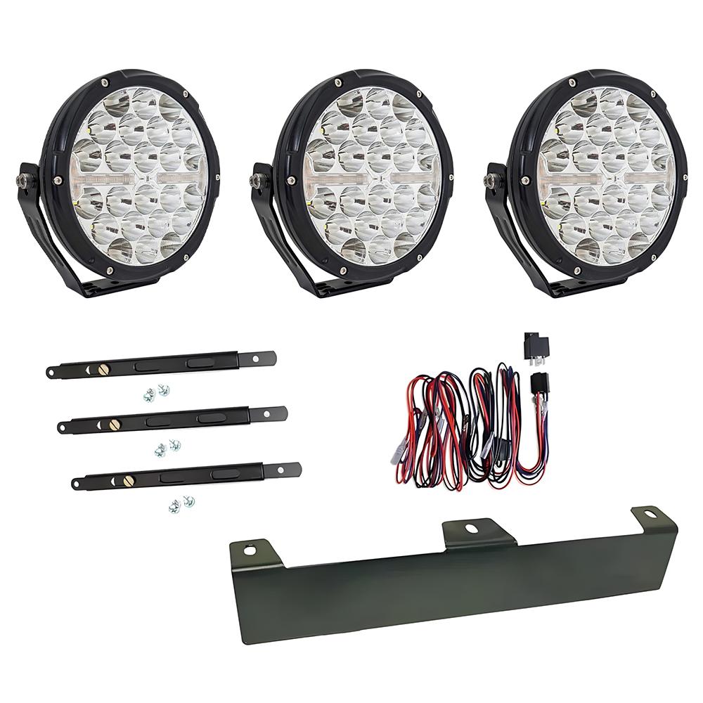 3-Pack LED Illumination Extraljus