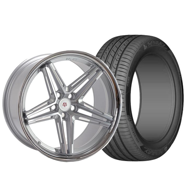 Complete wheel set of IMAZ FF660 Silver
