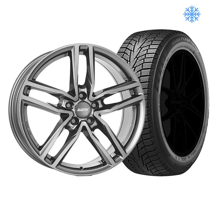 Alutec Ikenu Metal-grey Fälgpaket Vinter