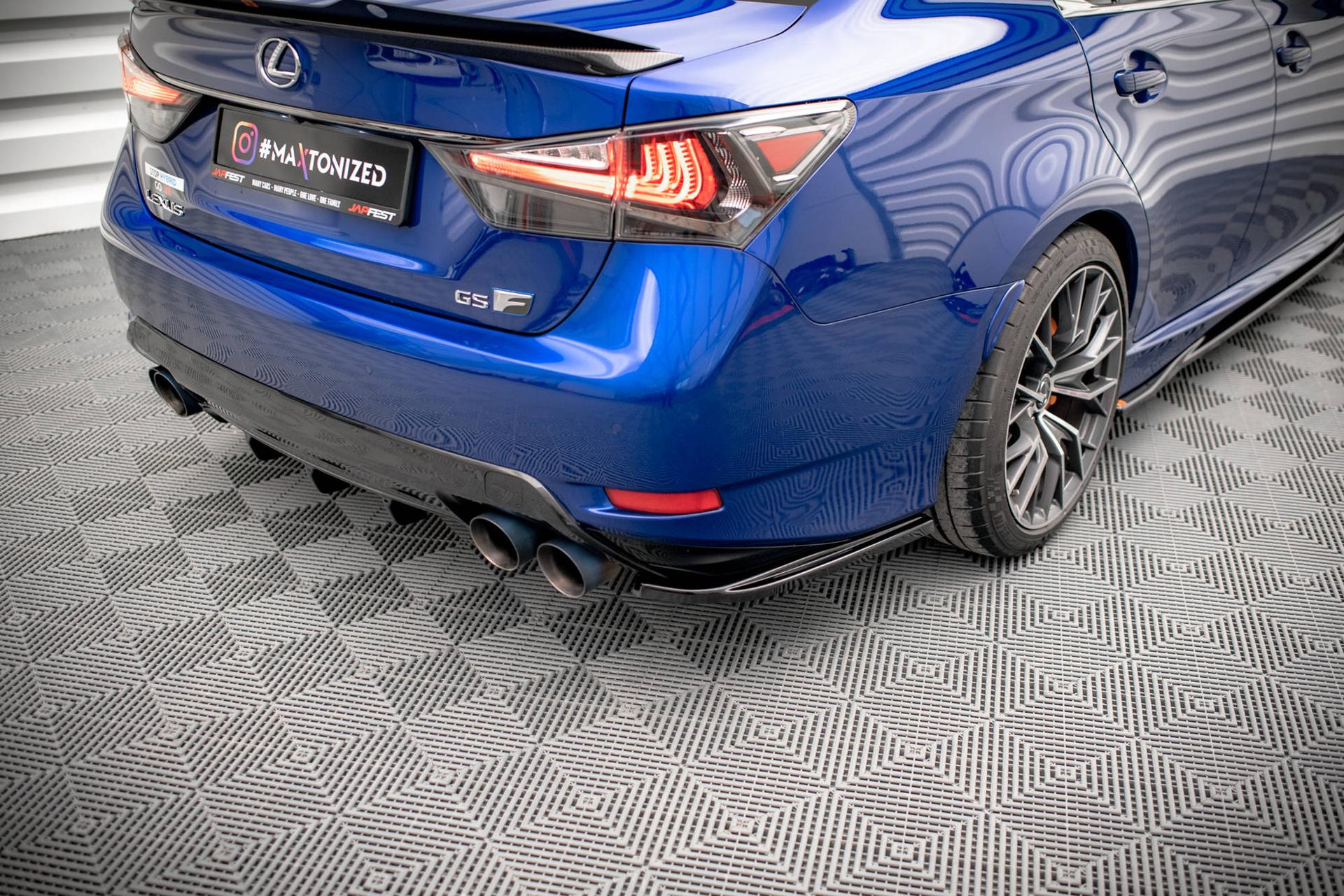 Maxton Design Splitters Lexus GS F MK4 Facelift