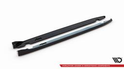 Maxton Design Sidokjolar Lexus RX MK4 Facelift (version With OEM Step Rails)