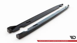Maxton Design Sidokjolar Lexus RX MK4 Facelift (version With OEM Step Rails)
