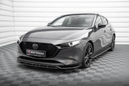 Maxton Design Front splitter V.2 Mazda 3 MK4