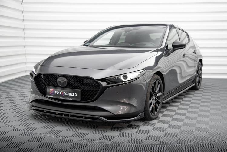 Maxton Design Front splitter V.2 Mazda 3 MK4