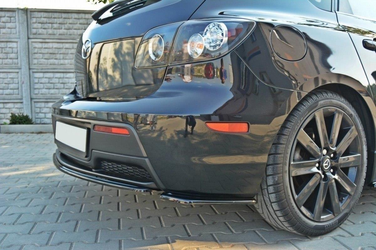 Maxton Design Splitters Mazda 3 MPS MK1 (preface) Us-spec Version