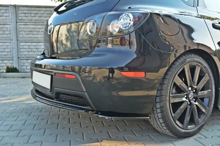 Maxton Design Splitters Mazda 3 MPS MK1 (preface) Us-spec Version