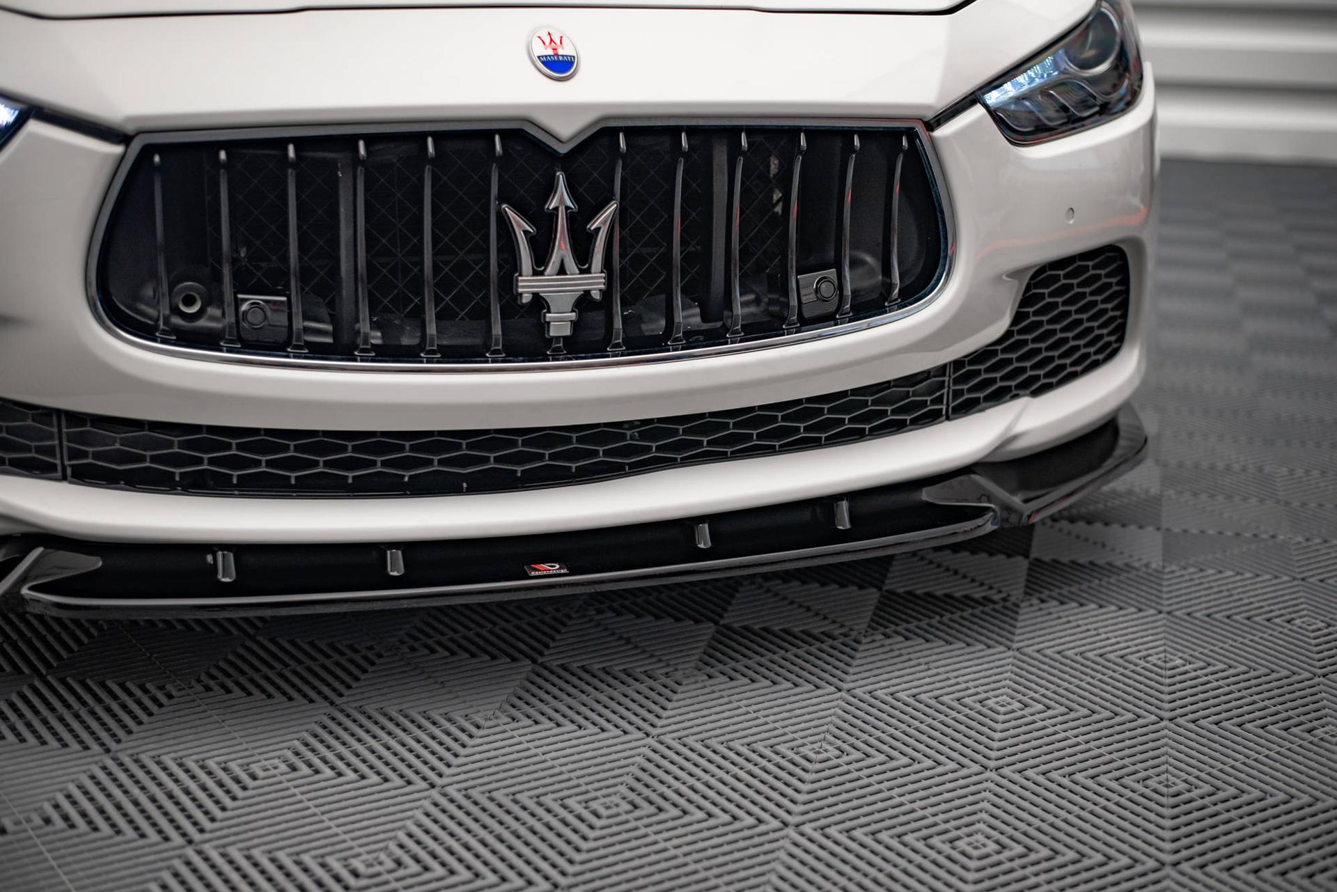 Maxton Design Frontspoiler V.2 Maserati Ghibli MK3