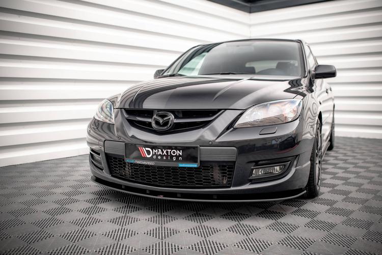 Maxton Design Front splitter Street Pro Mazda 3 MPS MK1