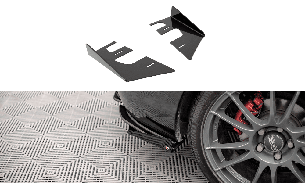 Maxton Design Splitters Mazda 3 MPS MK1