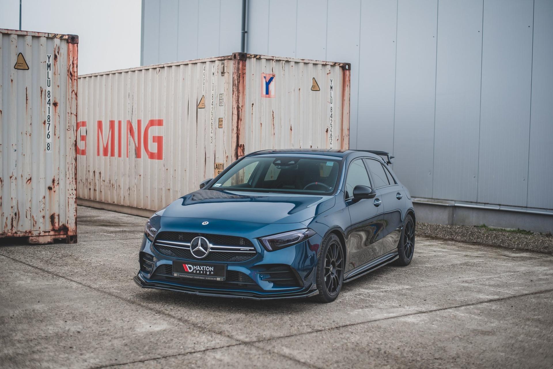 Maxton Design Sidokjolar V.1  Mercedes A35 AMG / Amg-line W177 
