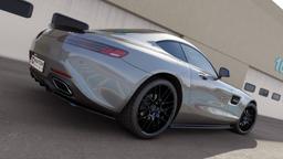 Maxton Design Diffuser Mercedes-amg GT / GT S C190 Facelift