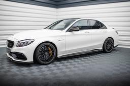 Maxton Design Sivuhelmat V.2 Mercedes-amg C63 Sedan / Estate W205 / S205