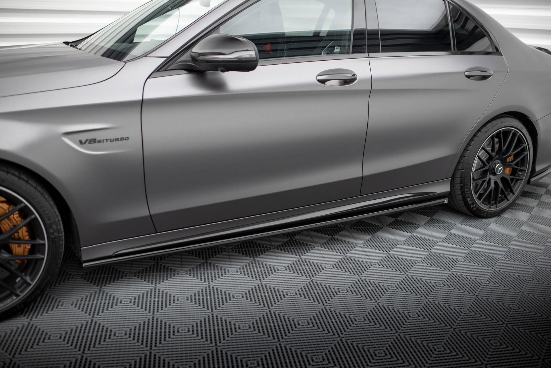 Maxton Design Sivuhelmat Mercedes-amg C63 Sedan / Estate W205 Facelift