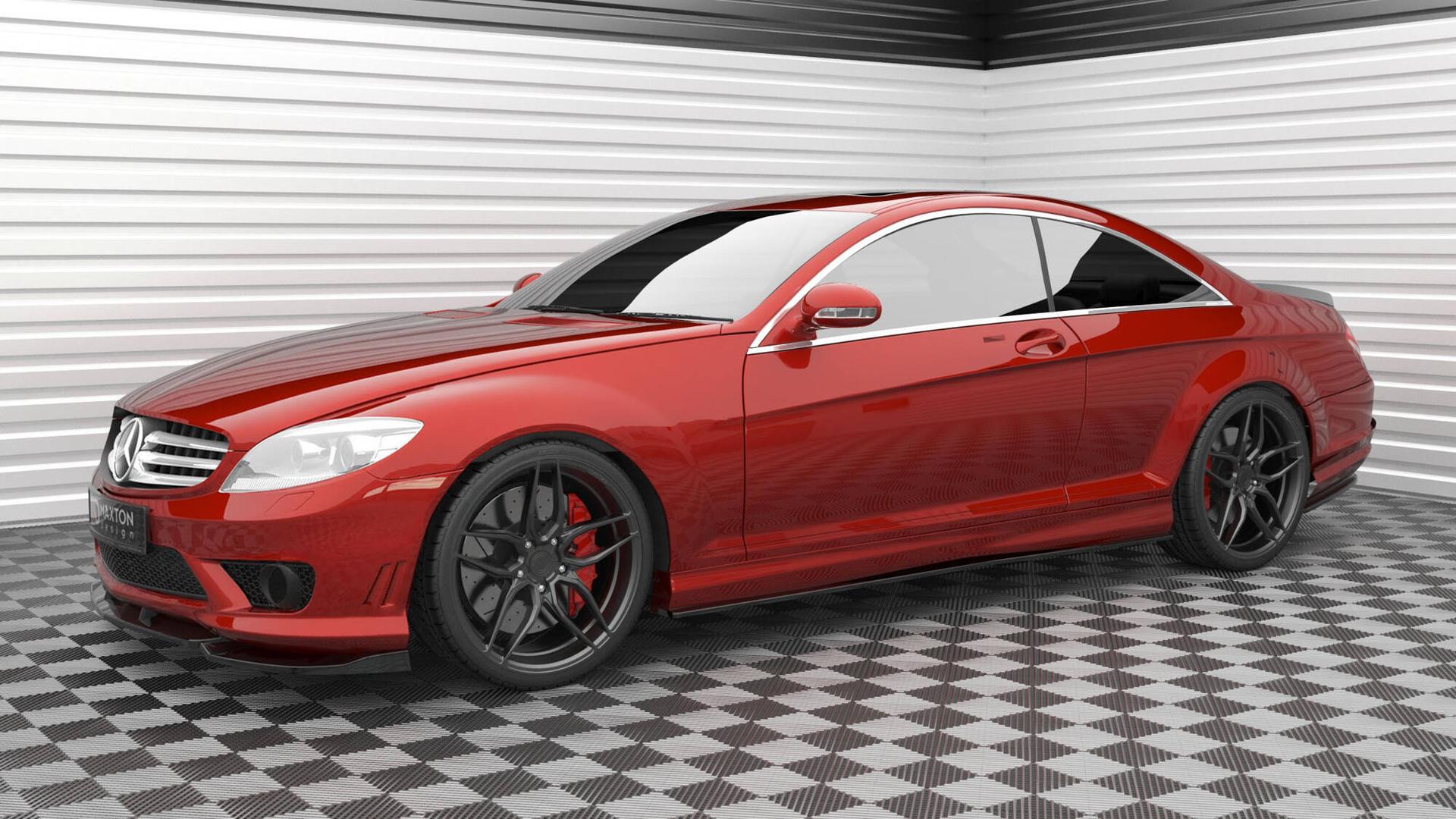 Maxton Design Frontspoiler V.2 Mercedes-benz CL 63 AMG C216
