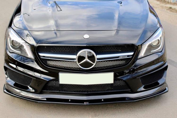 Maxton Design Frontspoiler V.2 Mercedes CLA 45 AMG C117 (preface)