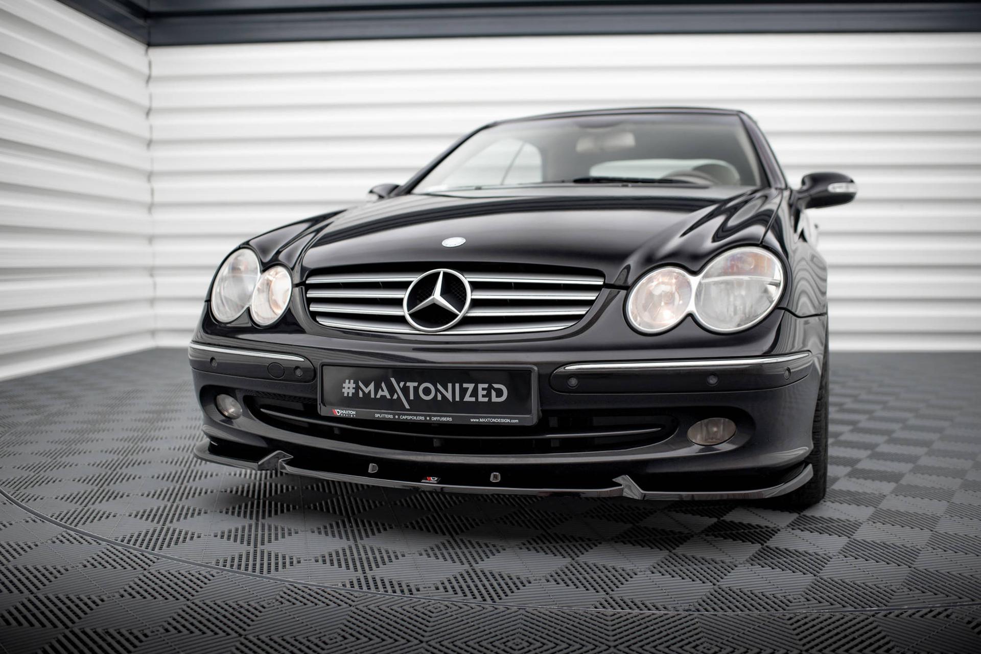 Maxton Design Frontspoiler V.2 Mercedes-benz CLK W209