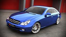 Maxton Design Kuppispoileri Mercedes CLS C219 Standard Bumper