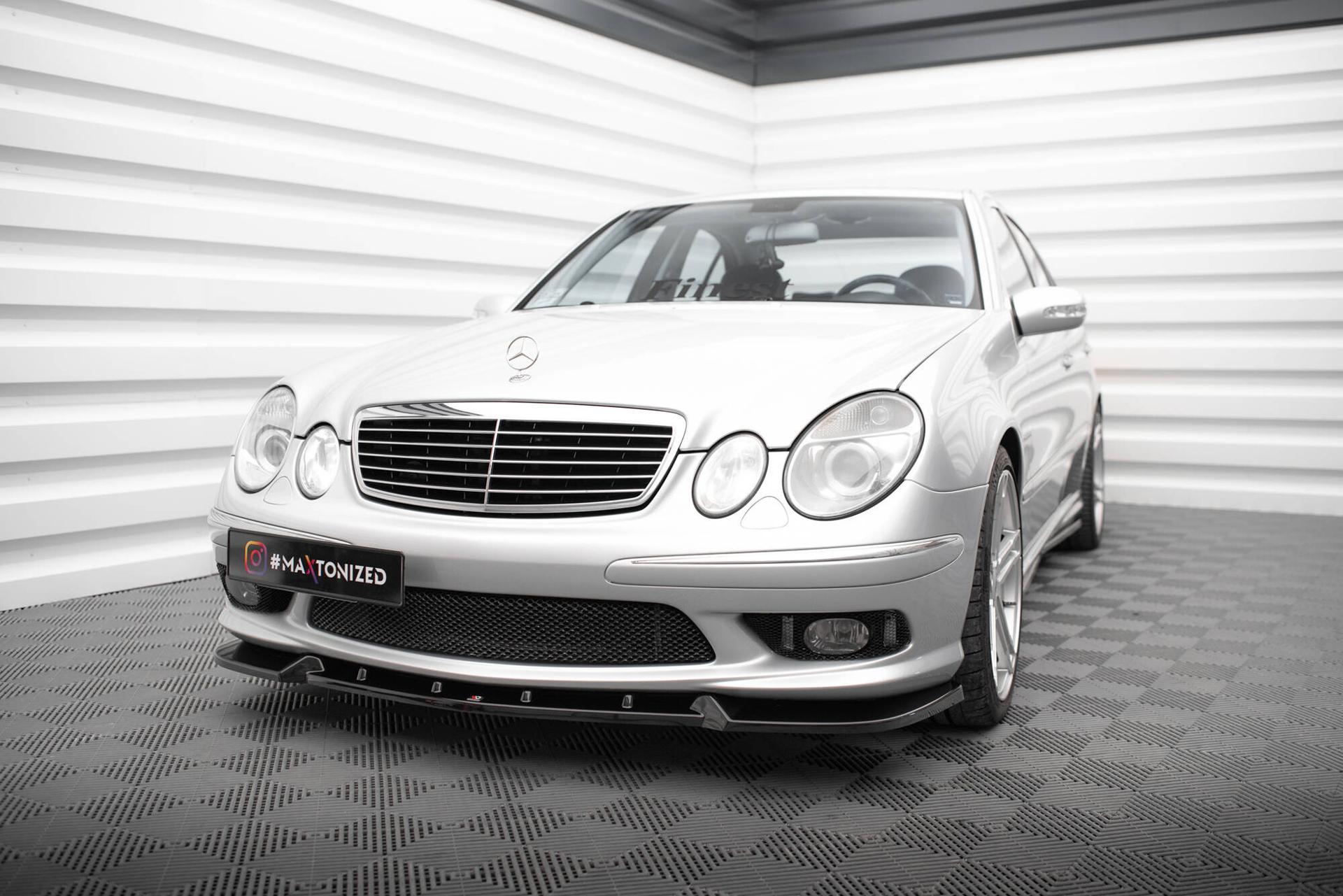 Maxton Design Frontspoiler Mercedes-benz E-klass 55 AMG W211