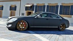 Maxton Design Sivuhelmat Mercedes S-class W221 Long