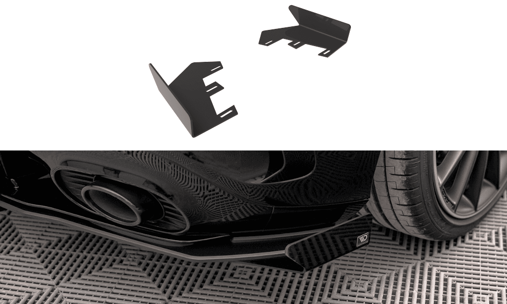 Maxton Design Splitters Mercedes A35 AMG Hatchback Aero Pack W177