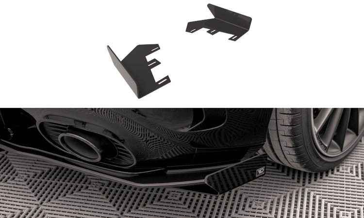 Maxton Design Splitters Mercedes A35 AMG Hatchback Aero Pack W177