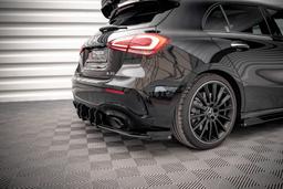 Maxton Design Splitters Mercedes A35 AMG Hatchback Aero Pack W177