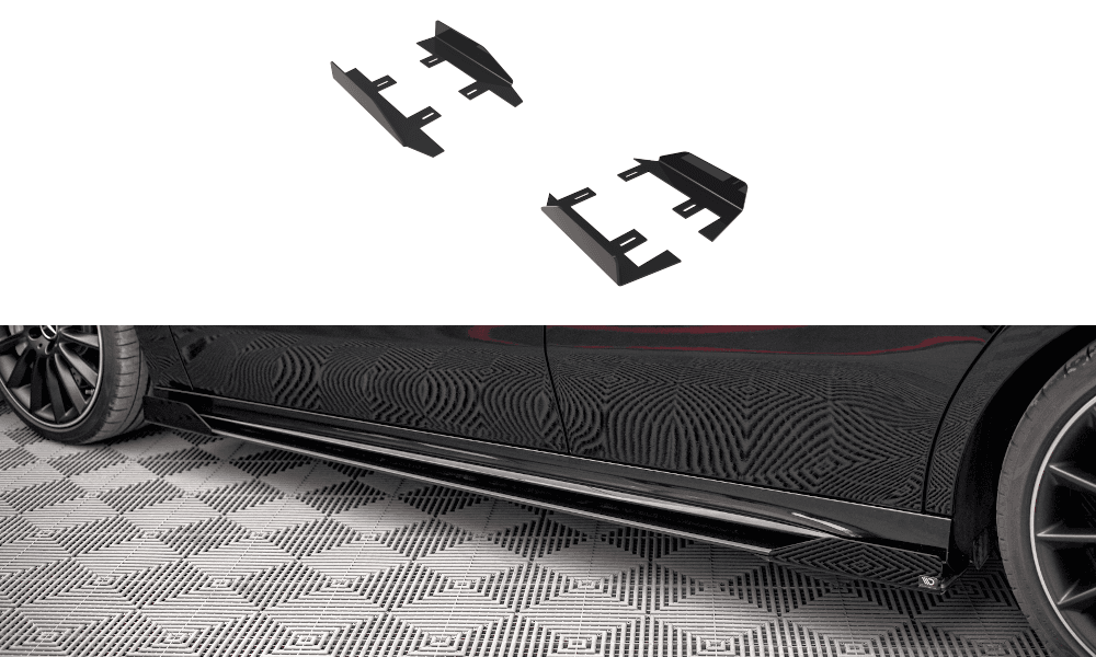 Maxton Design Splitters Mercedes A35 AMG / Amg-line Aero Pack W177 
