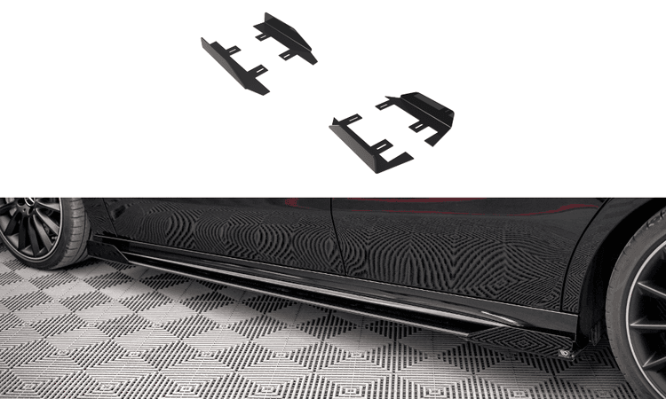 Maxton Design Splitters Mercedes A35 AMG / Amg-line Aero Pack W177 