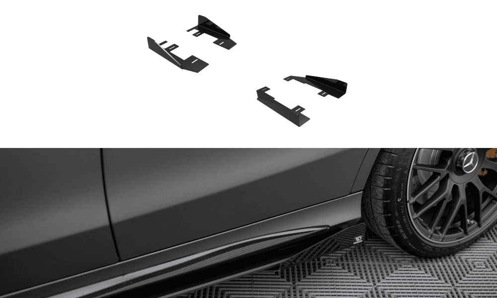 Maxton Design Splitters Mercedes-amg C63 Sedan / Estate W205 Facelift