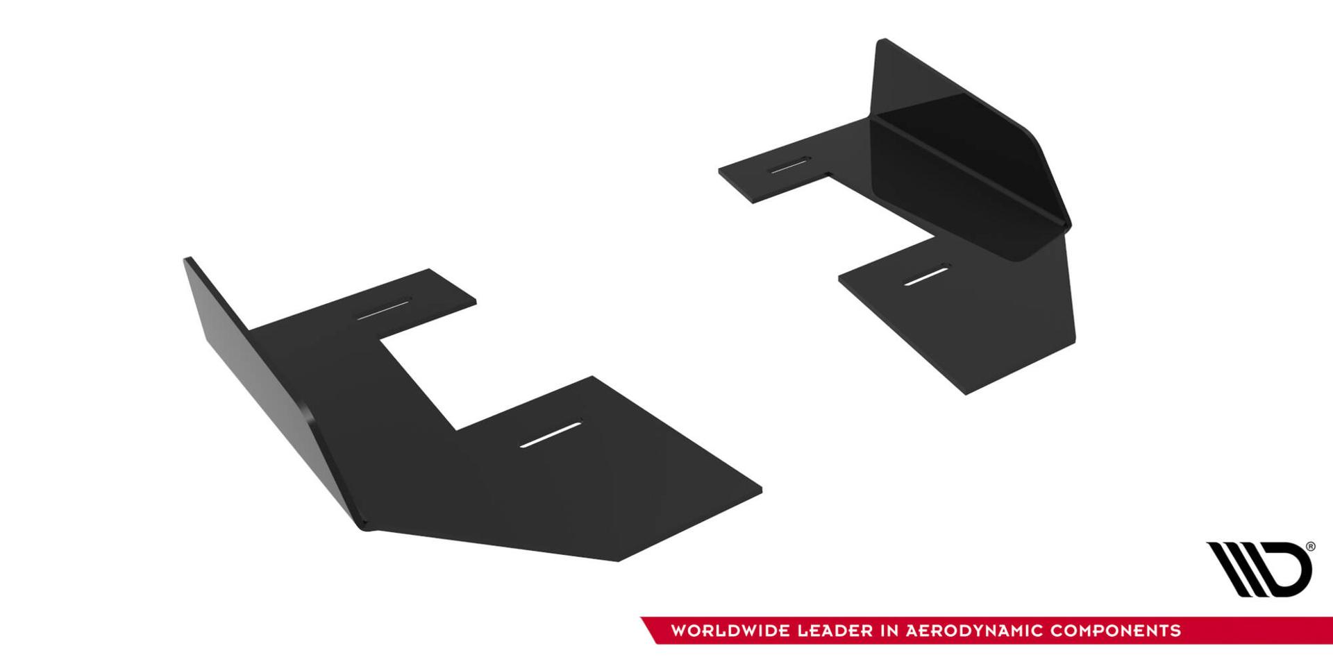 Maxton Design Splittere Mitsubishi Lancer EVO X
