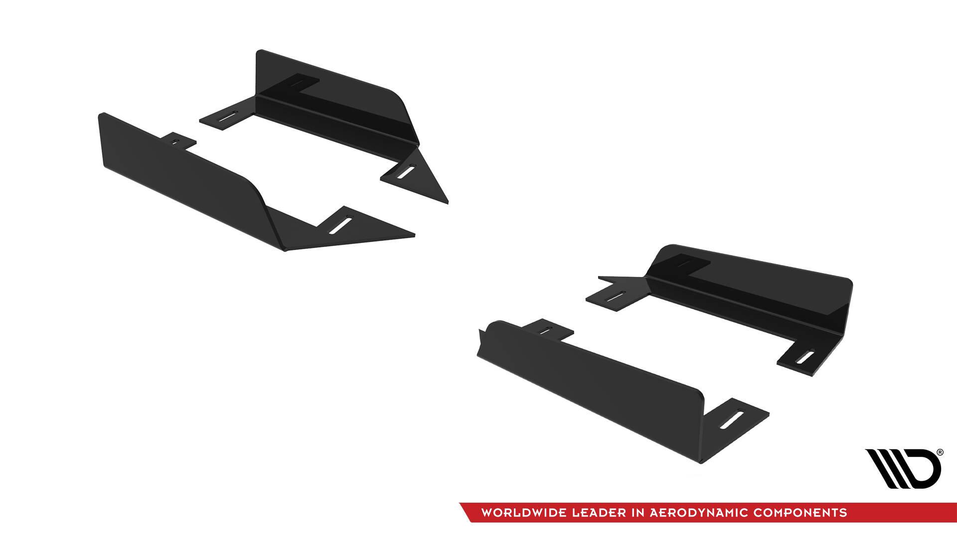 Maxton Design Splitters Mitsubishi Lancer EVO X